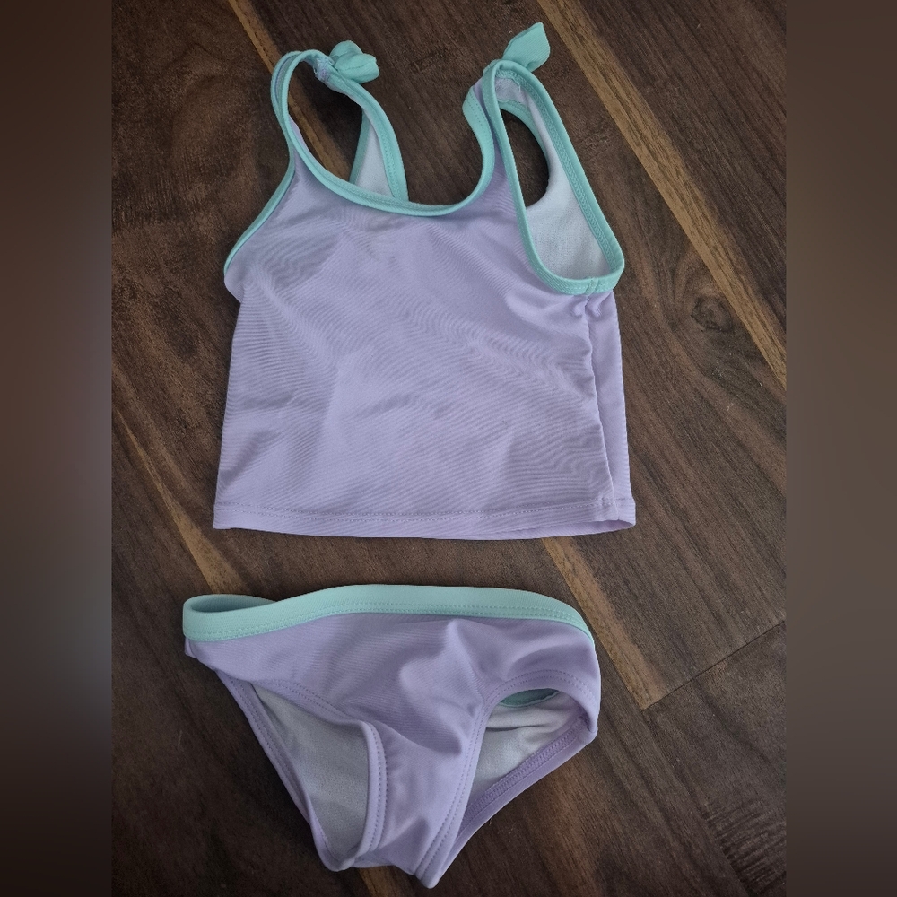 Lavender and Mint Bikini Set - Picture 1 of 2